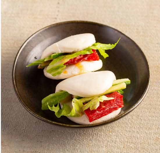 508_BBQ Pork with Steamed Buns  叉烧夹包